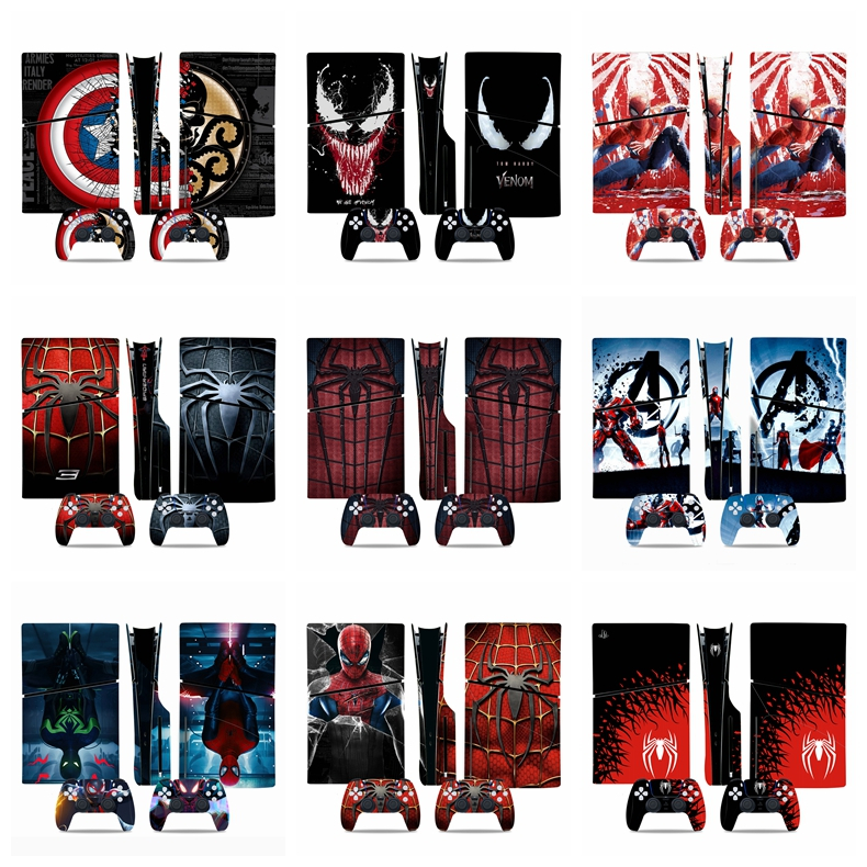 Skin Sticker Compatible with Sony Playstation 5 Slim Disc & Digital ...