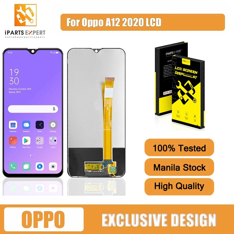 IPARTSEXPERT LCD For Oppo A12 2020 Original LCD Touch Screen Digitizer ...