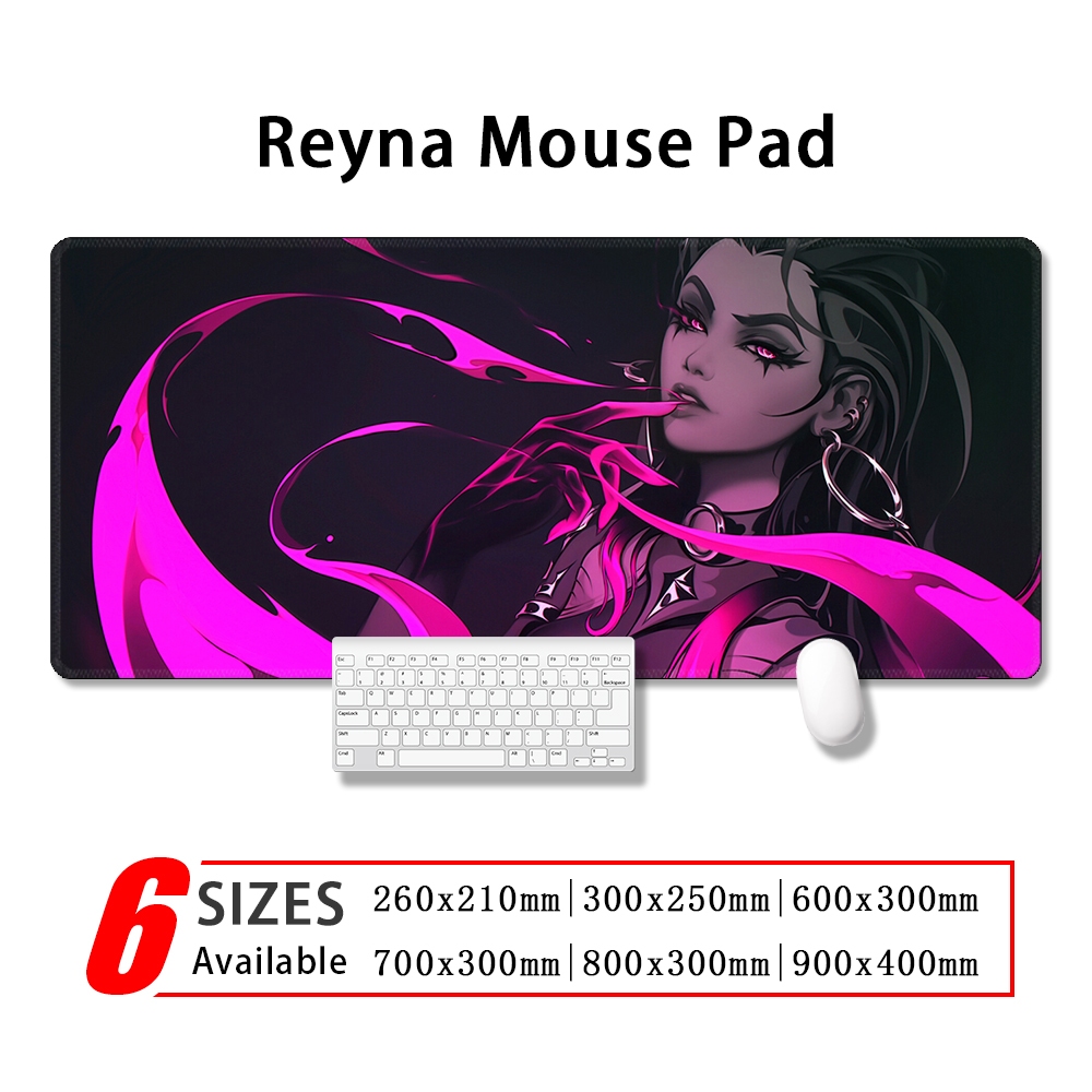 Mouse Pad Reyna Valorant Role Desk Mat Waterproof Anti-Slip ...