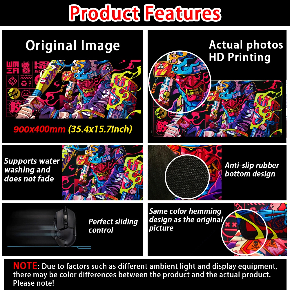 Mouse Pad Reyna Valorant Role Desk Mat Waterproof Anti-Slip ...