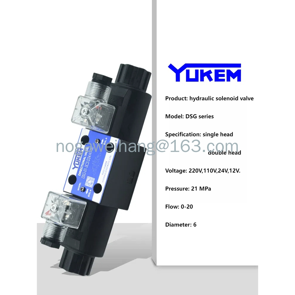 Distributeur électromagnétique YUKEN DSG-01-2D2-A100-50 - Neuf Pour Systèmes Hydrauliques