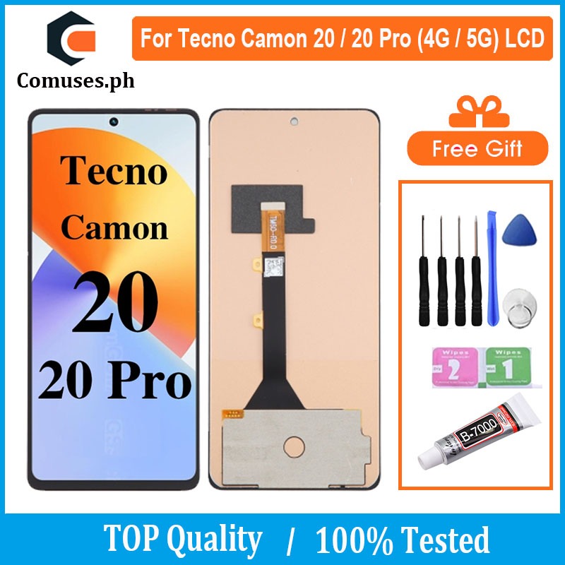 COMUSES LCD For Tecno Camon 20 / 20 Pro LCD | Shopee Philippines
