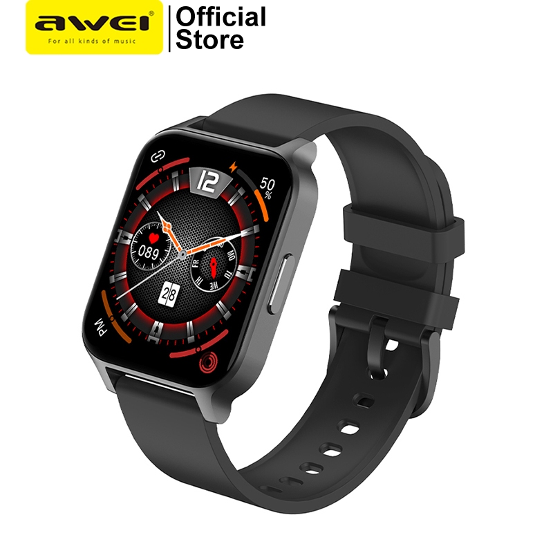 Awei H8 smart watch IP67 waterproof camera full screen touch wireless charging 12 different functions sports bracelet suitable for I s