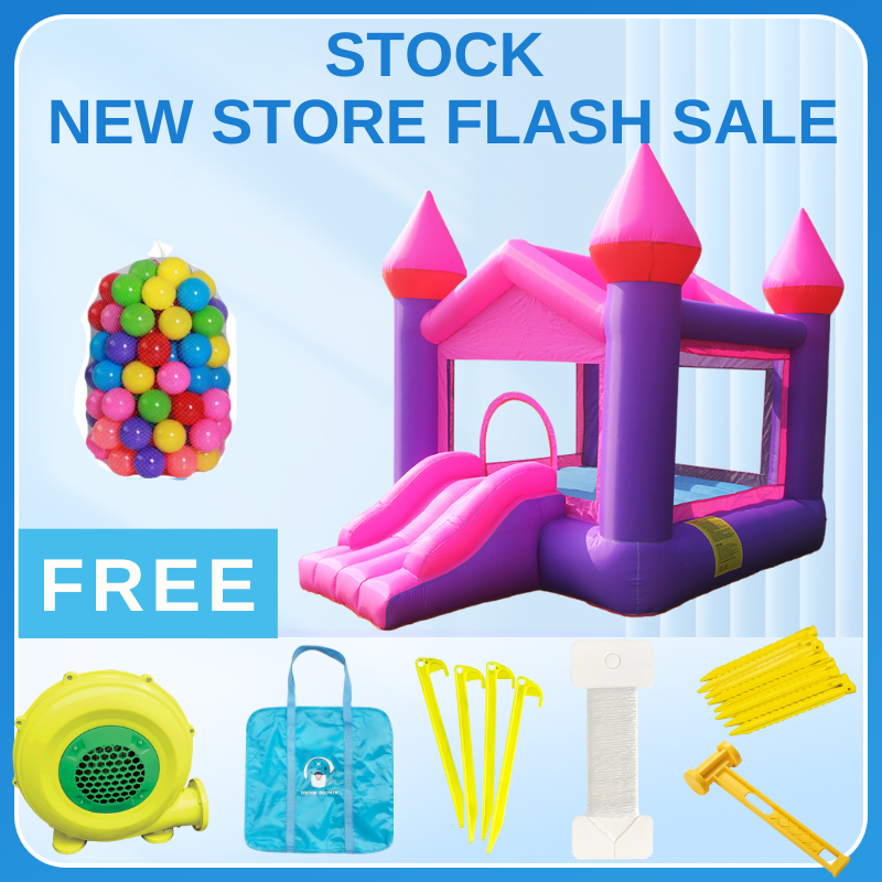 Free Shipping AirMyfun Inflatable Playground Slide For Kids Castle ...