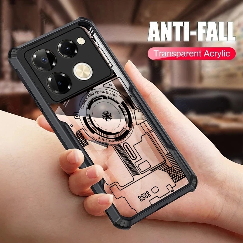[Ready Stock]Transparent Phone Case For infinix Note 40 Pro 4G/5G Note ...