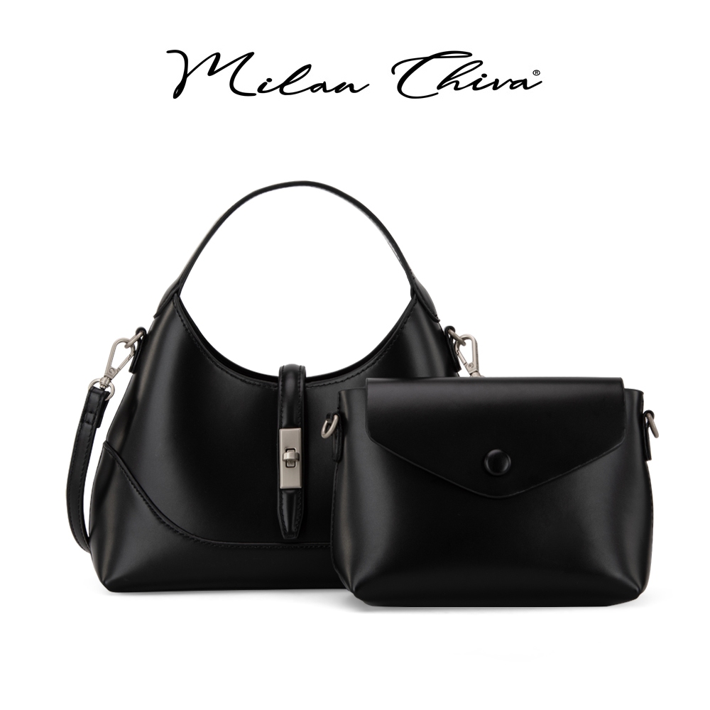 Milan Chiva shoulder PU bag women s Sling Bag for Women Retro leather handbags