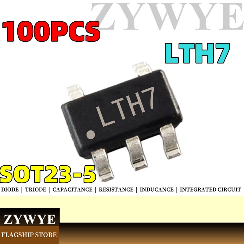 100pcs LTH7 LTC4054 LTC4054ES5-4.2 LTH7 SOT23-5 Patch Lithium Battery ...