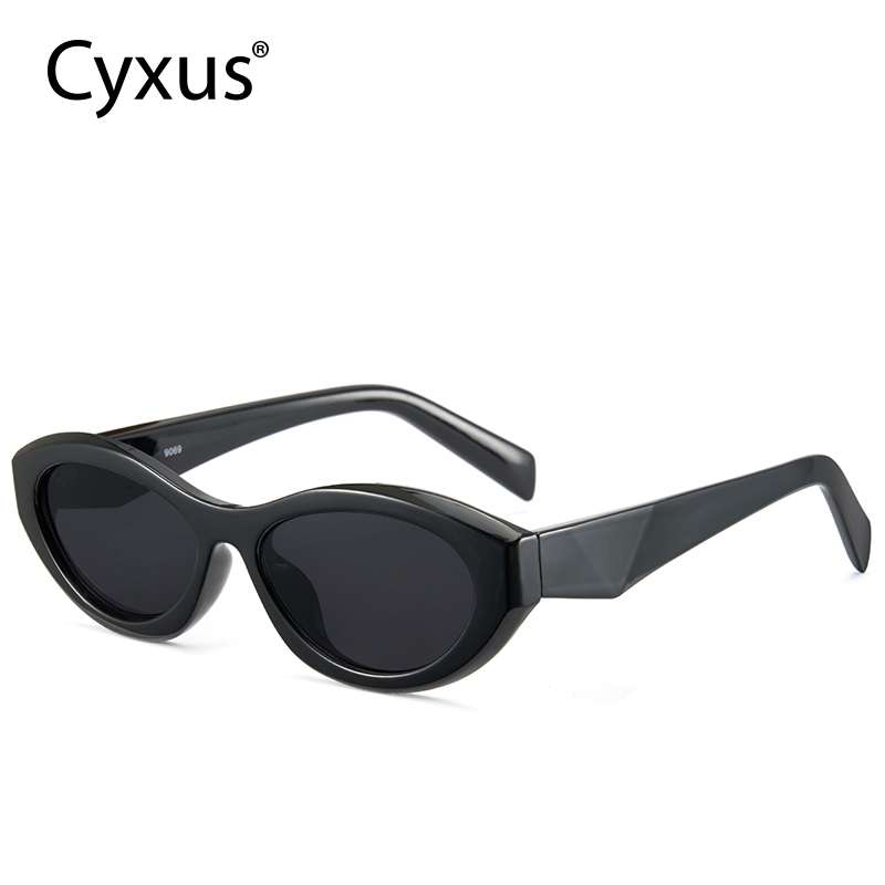 Cyxus Y2k Sunglasses For Men And Women Vintage Oval Unique Non Slip