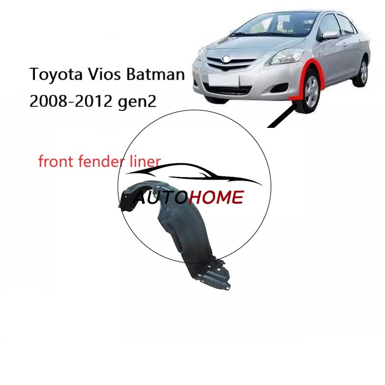 TY5101I4 Part Number Front Right Passenger Side Fender Liner W - Foto 5