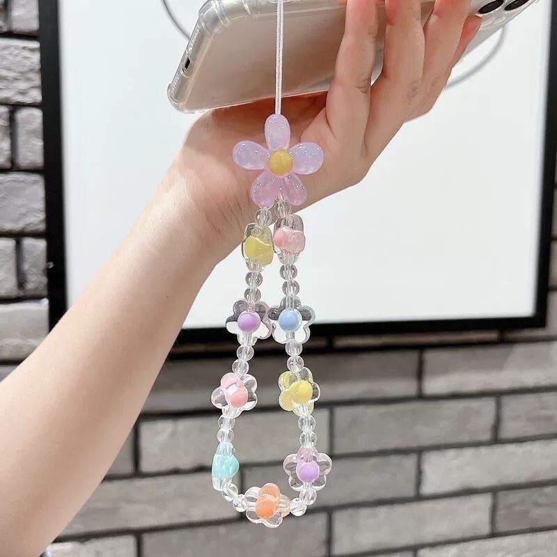 Beautiful flower bracelet mobile pendant SJZJ_voghion.com