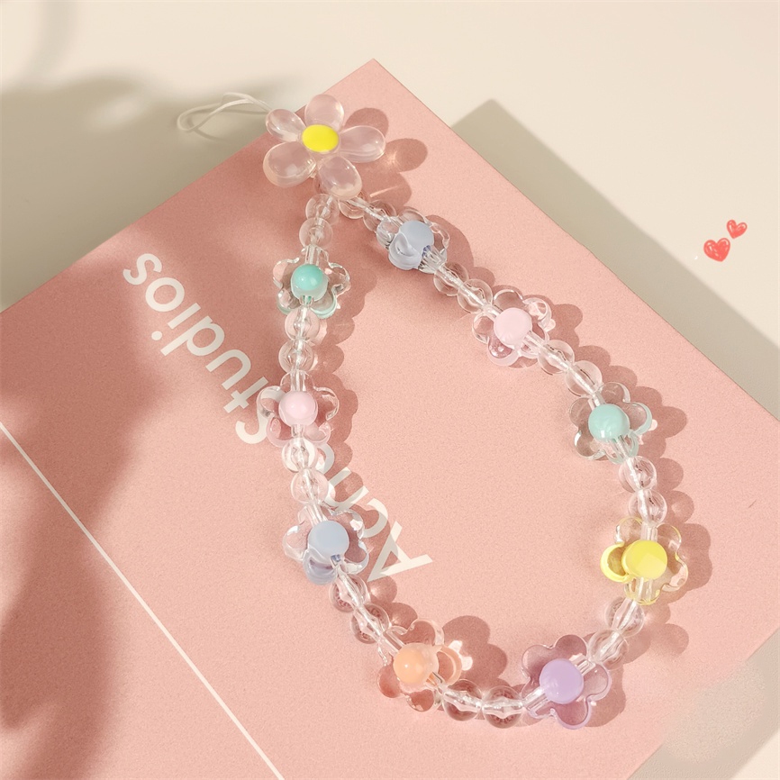 Beautiful flower bracelet mobile pendant SJZJ_voghion.com