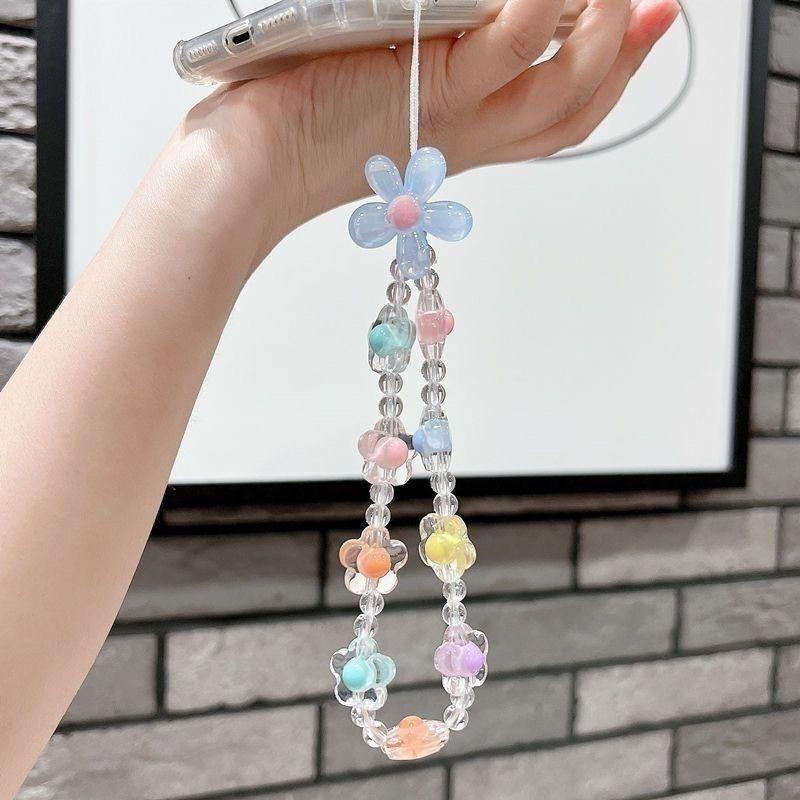 Beautiful flower bracelet mobile pendant SJZJ_voghion.com