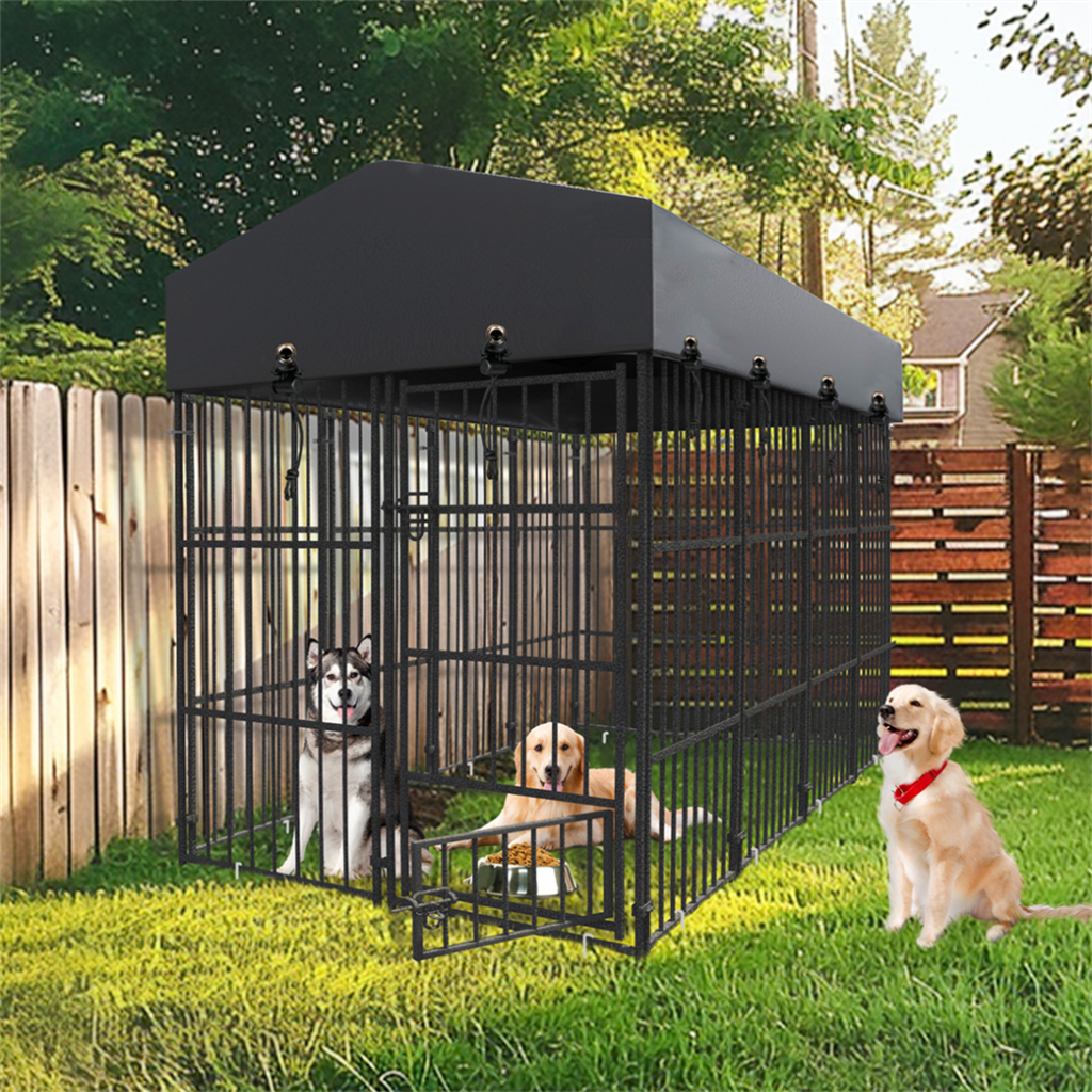 Dog Cage Cheap Large Dog Houses Metal Dog Kennel Outdoor Dog House