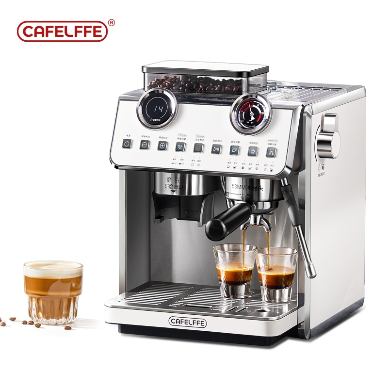 Cafelffe Barista Express Espresso Machine with Grinder, Dual Boilers