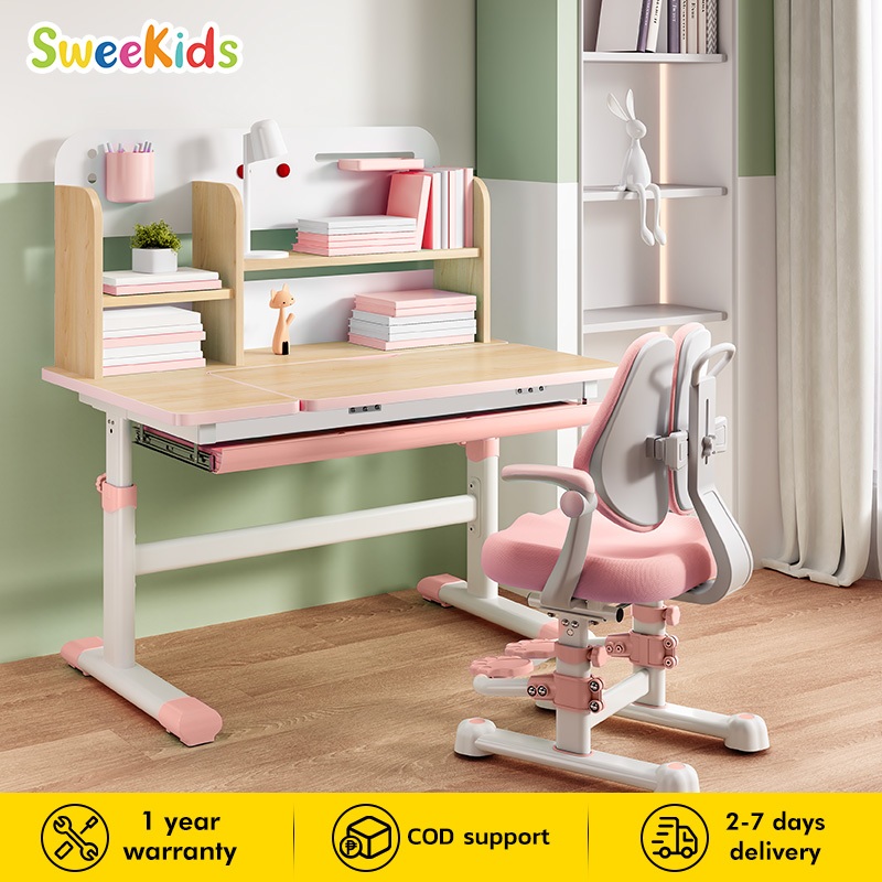 SWEEKIDS ST390 Children's study desks and chairs Set Extendable table  Ergonomic chair Desks and chairs exclusively for students