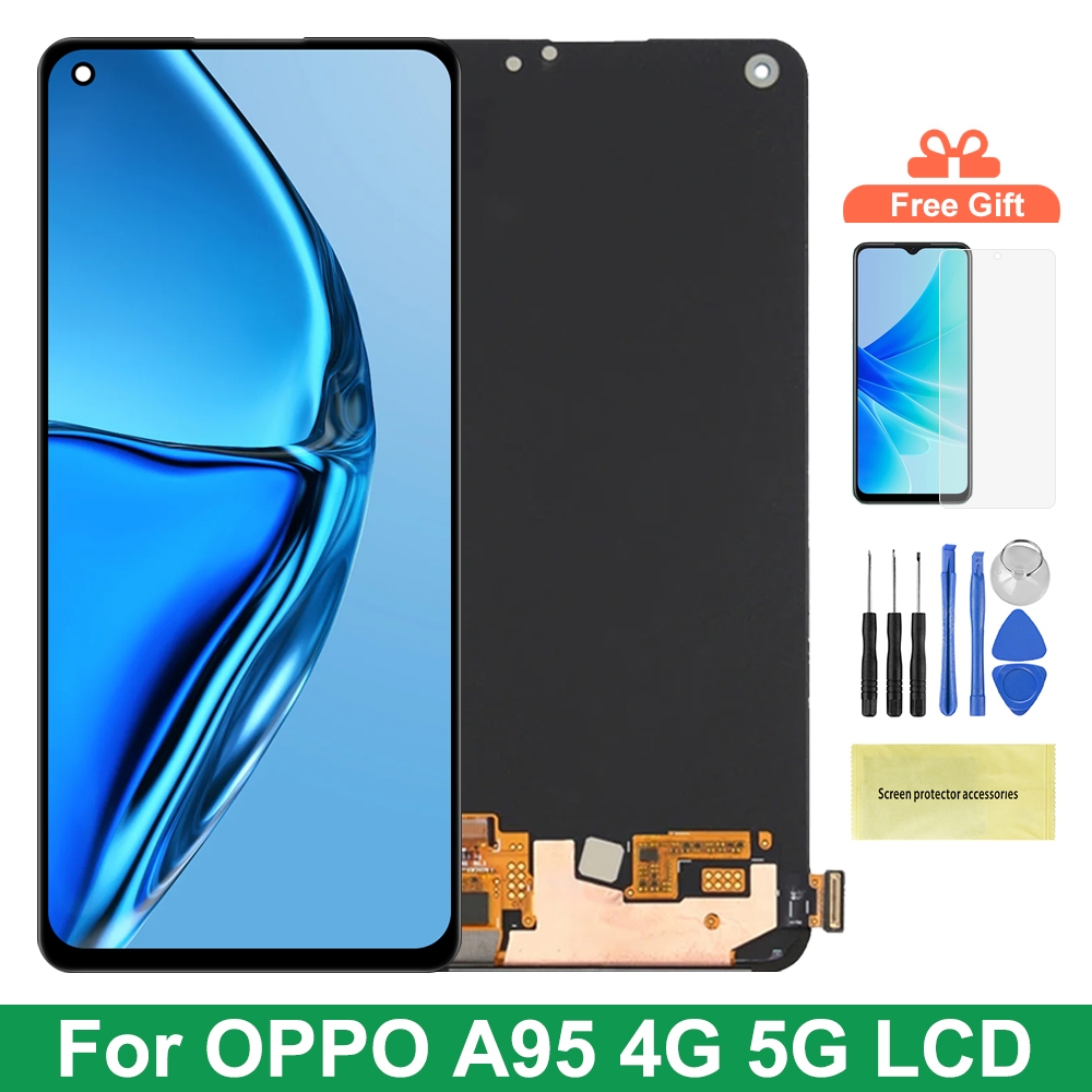 LCD For Oppo A95 4G / 5G CPH2365 LCD Display Touch Screen Replacement ...