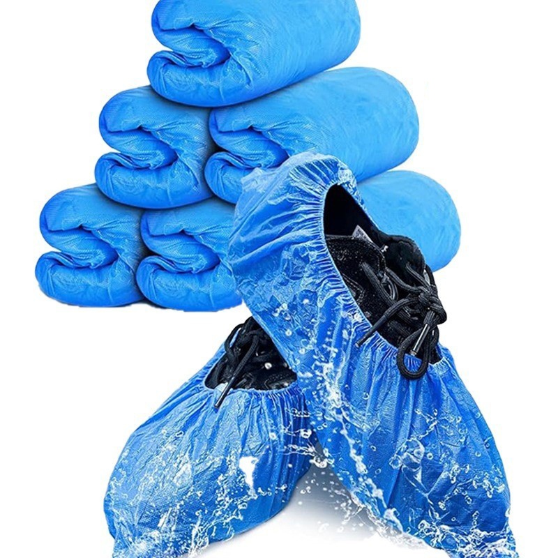 Disposable Elastic Shoe Covers/Outdoor Rainy Day Waterproof Non