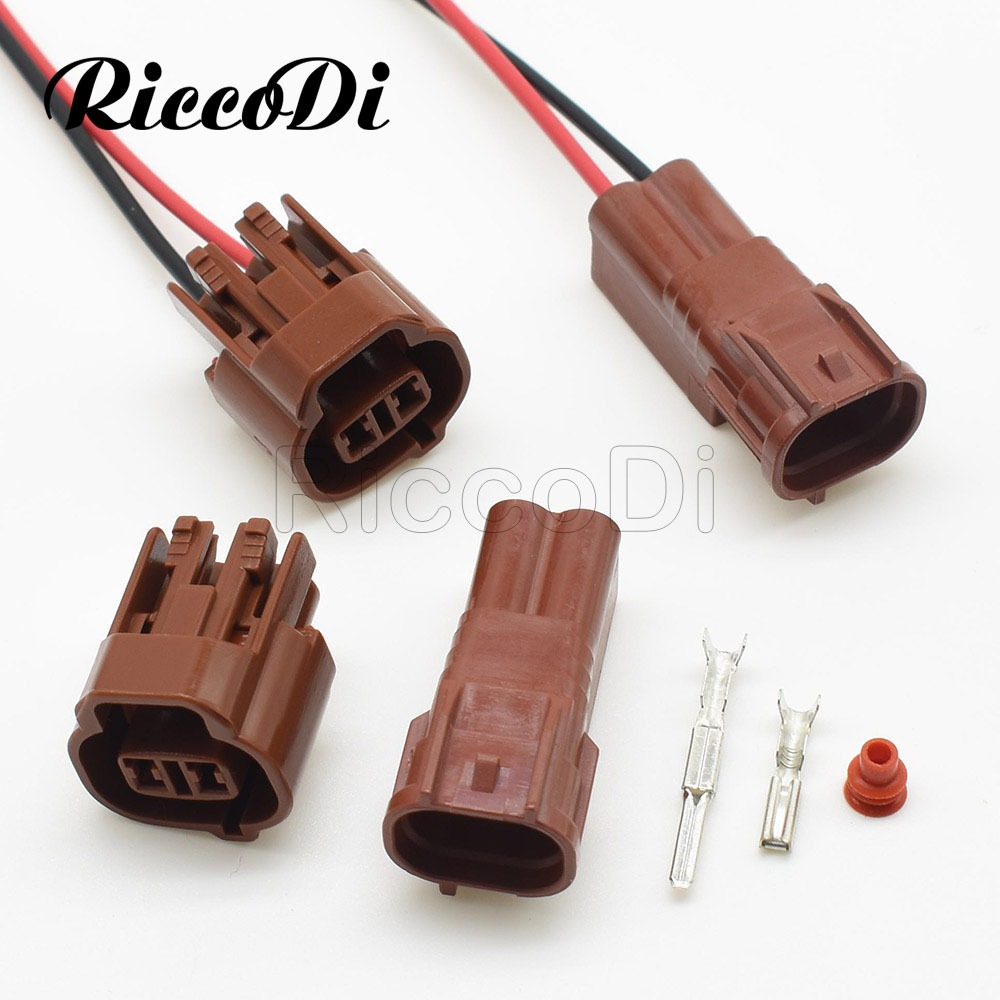 1 Set 2 Pin 61890033 MT0902special2RF Automotive Connector Water Temperature Sensor Socket