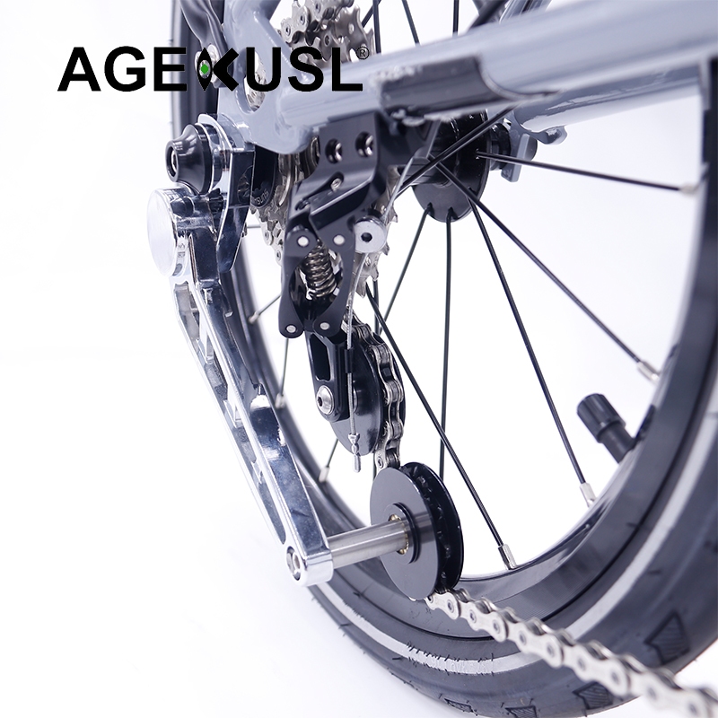 AGEKUSL Bicycle External Rear Derailleur 7 Speed Tensioner Pulley