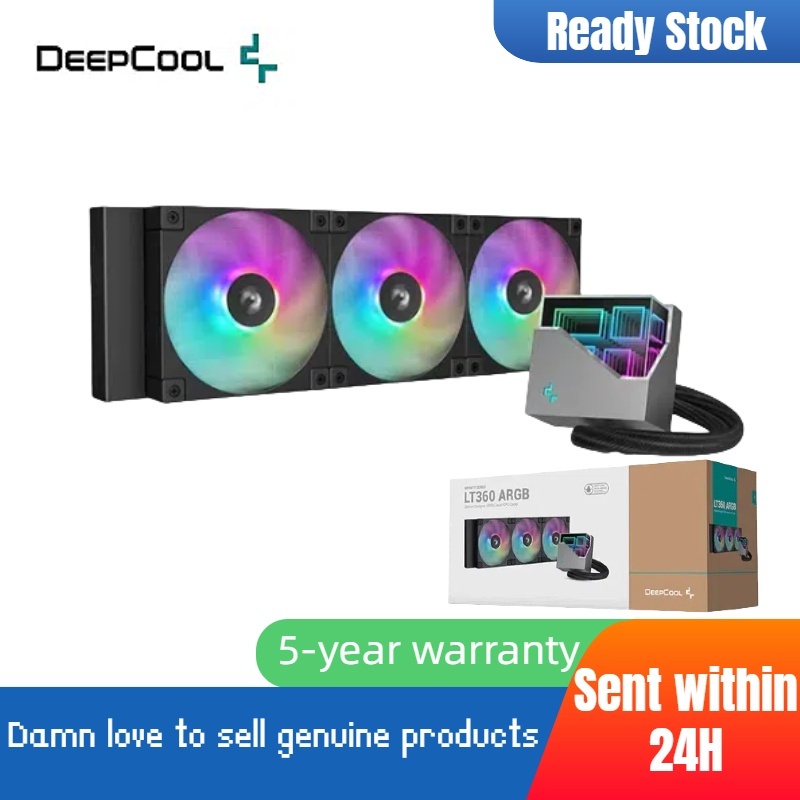 DEEPCOOL LT360 ARGB CPU Water Cooler AIO Infinity Mirror | Shopee ...