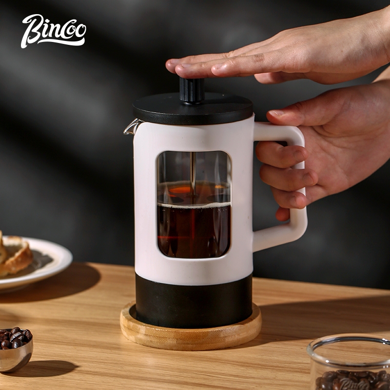 Bincoo Coffee French Press Pot Hand-brewed Coffee Pot Filter Household ...