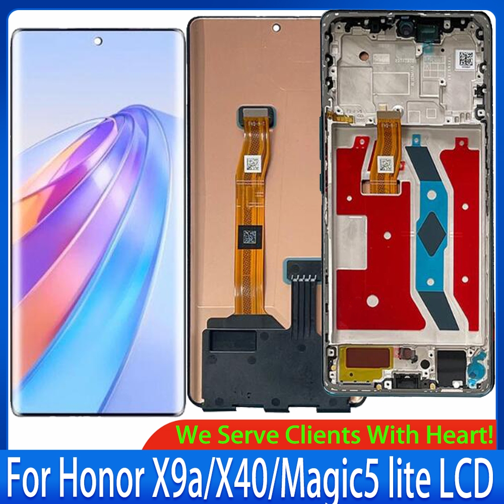 6.67'' AMOLED For Honor X9a/X40 RMO-NX1 RMO-AN00 LCD Display Screen ...