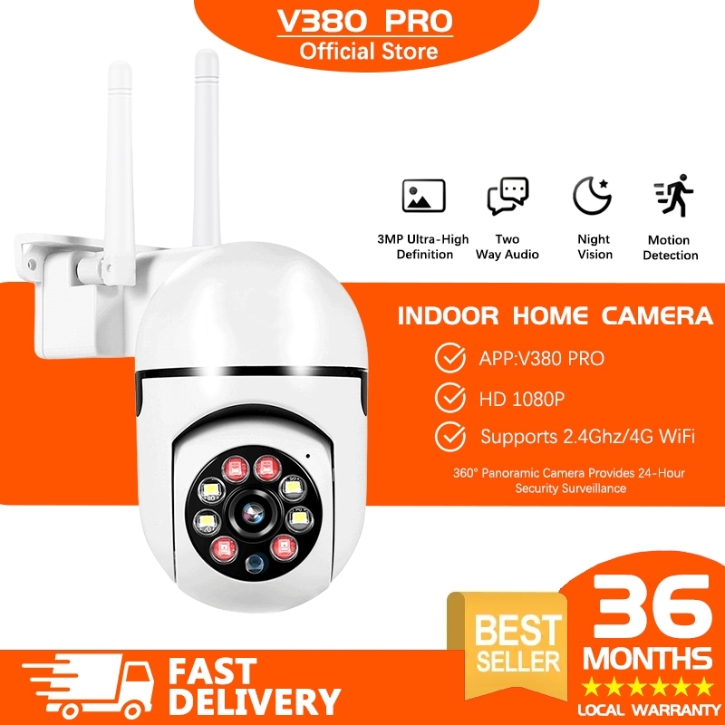 3MP Smart WiFi CCTV camera for Home, Mobile APP connected, Motion ...