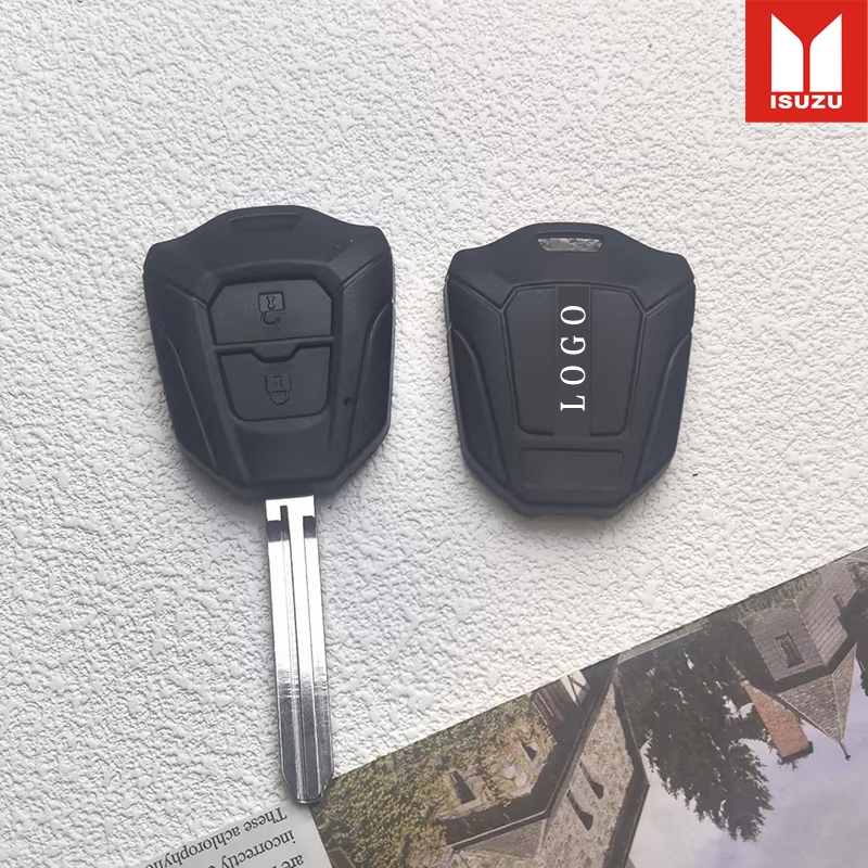 Isuzu Updating Flip Remote Smart Car Key Chain Ring Cover Case Shell ...