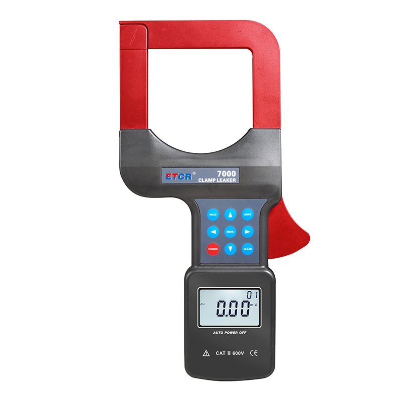 ETCR7000 AC Leakage Current High Current Test Tool Large Caliber Clamp ...