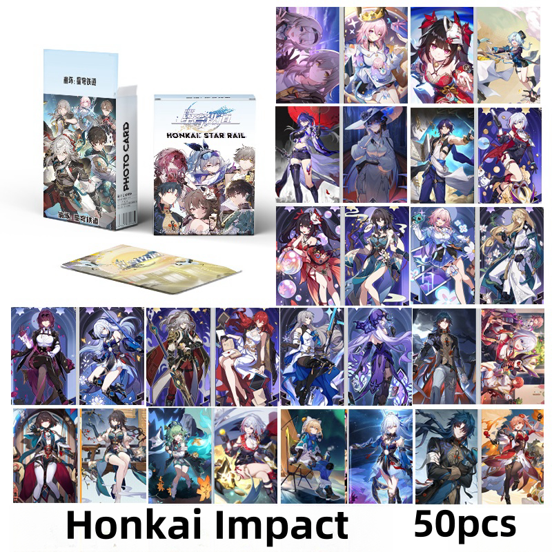 50-55pcs Honkai: Star Rail Hologram Laser Lomo Cards Aventurine Jingliu  Kafka Firefly Sparkle Dan Heng Imbibitor Lunae Cartoon Photocards  Holographic Image Postcards Ready Stock SX | Shopee Philippines