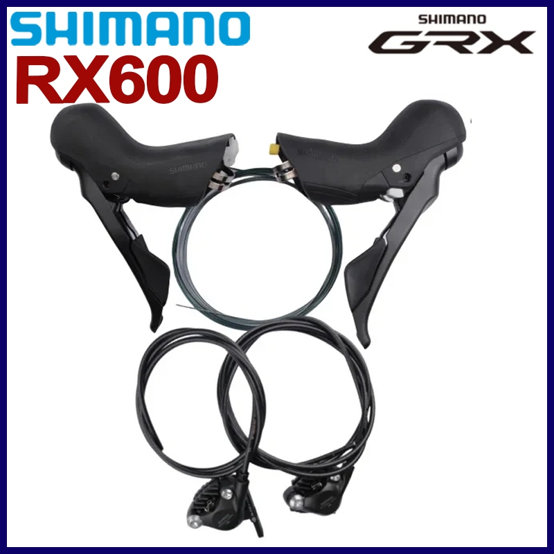 Shimano GRX RX600 RX400 1x11s 2x11s Hydraulic Disc Brake RX600 Shifter ...