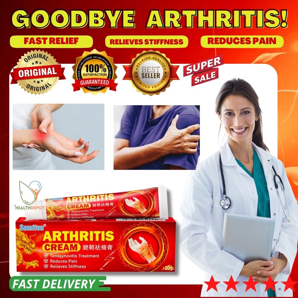Tendonitis Arthritis Treatment Ointment Hand Wrist Cream Elbow Pain ...