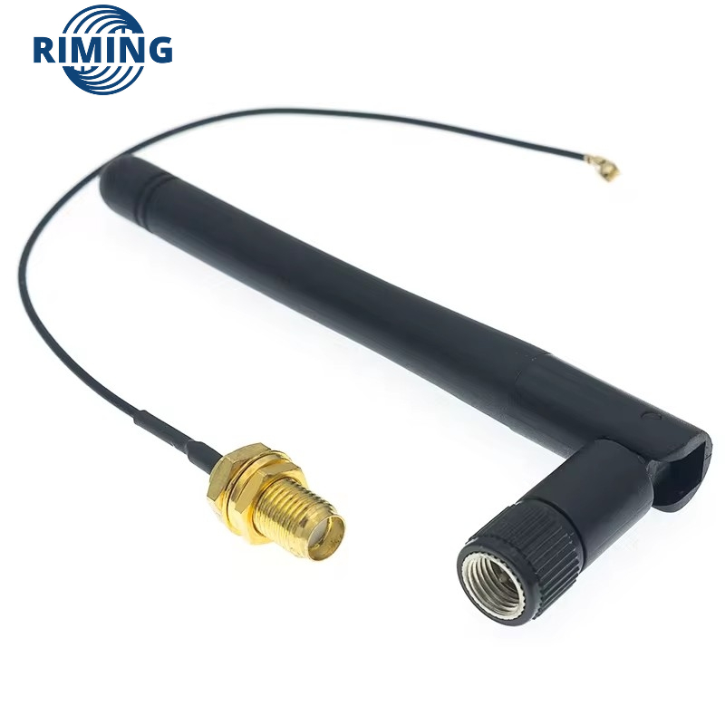 AH2G.101 Ăng Ten Wifi, Bluetooth, Zigbee 2.4GHz Đầu SMA Đực 2dBi Dài 11cm - Foto 3