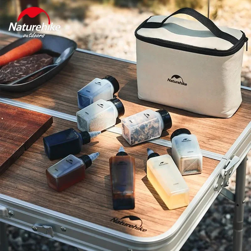 Naturehike Camping Kitchen Seasoning Jar Portable Spice Container ...