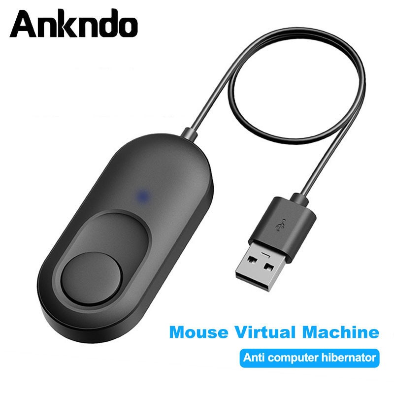 Ankndo mouse jiggler mover with on off switch and usb port driver free