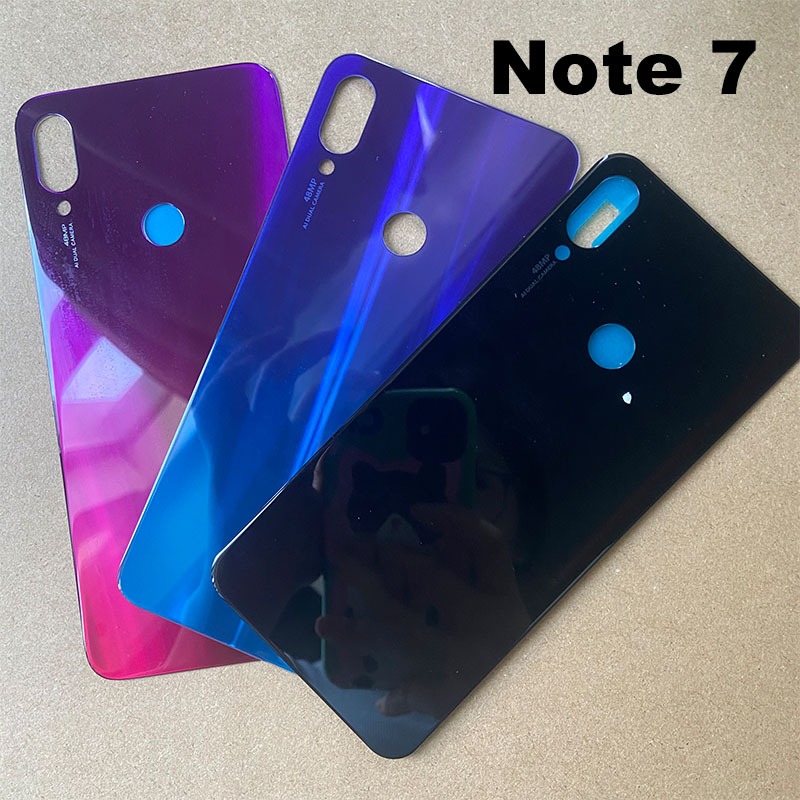 Yoedge 2 Cover Per Xiaomi Redmi Note 7 / Note 7 Pro, Custodia Morbida In TPU Nero Opaco Con Disegno Arcobaleno, Antiurto - 4