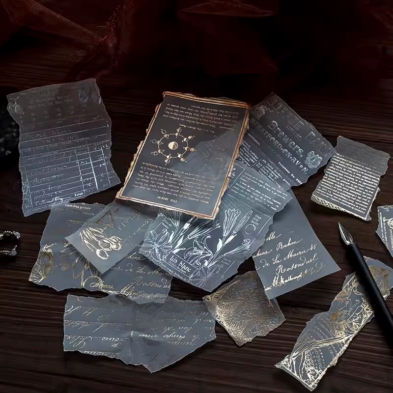 Gilding Silver Sulfate Paper Material Paper Music Sheet Sheet Letter ...