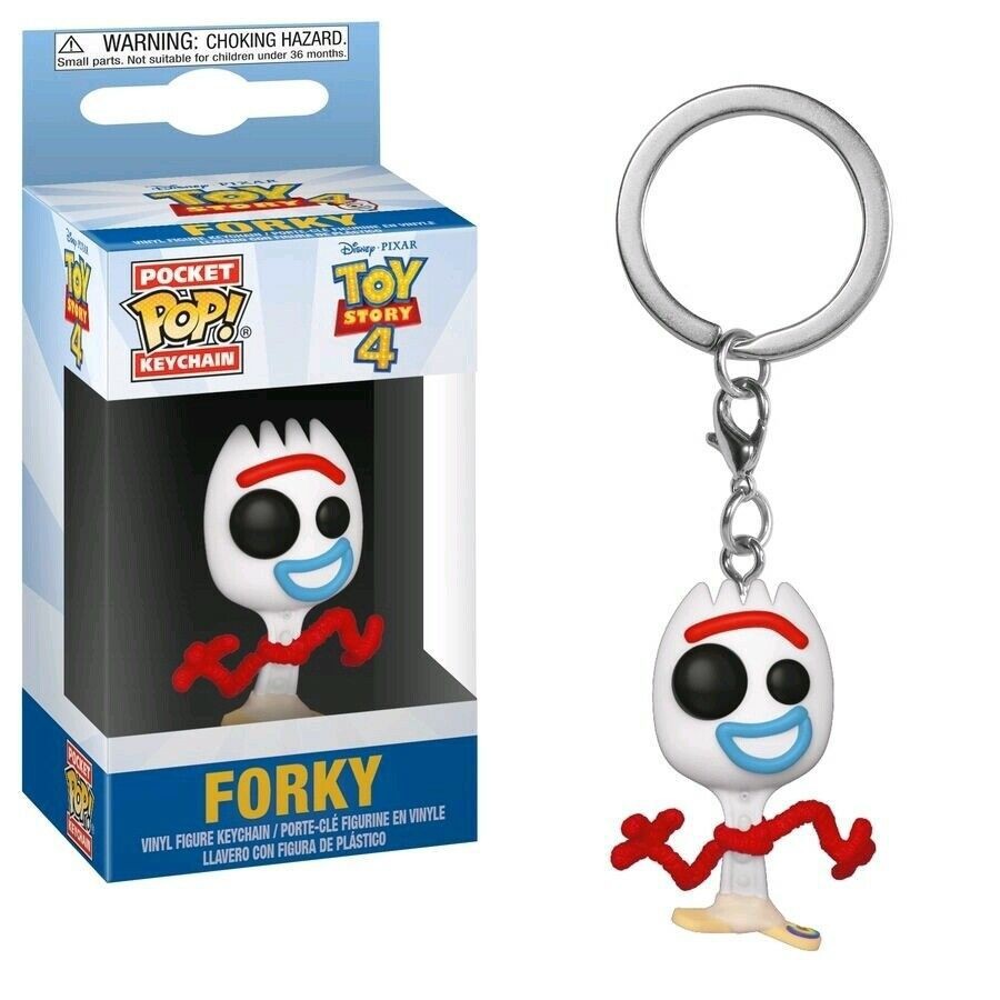 Funko Pop! Keychain Toy Story Woody Buzz Lightyear Alien Forky