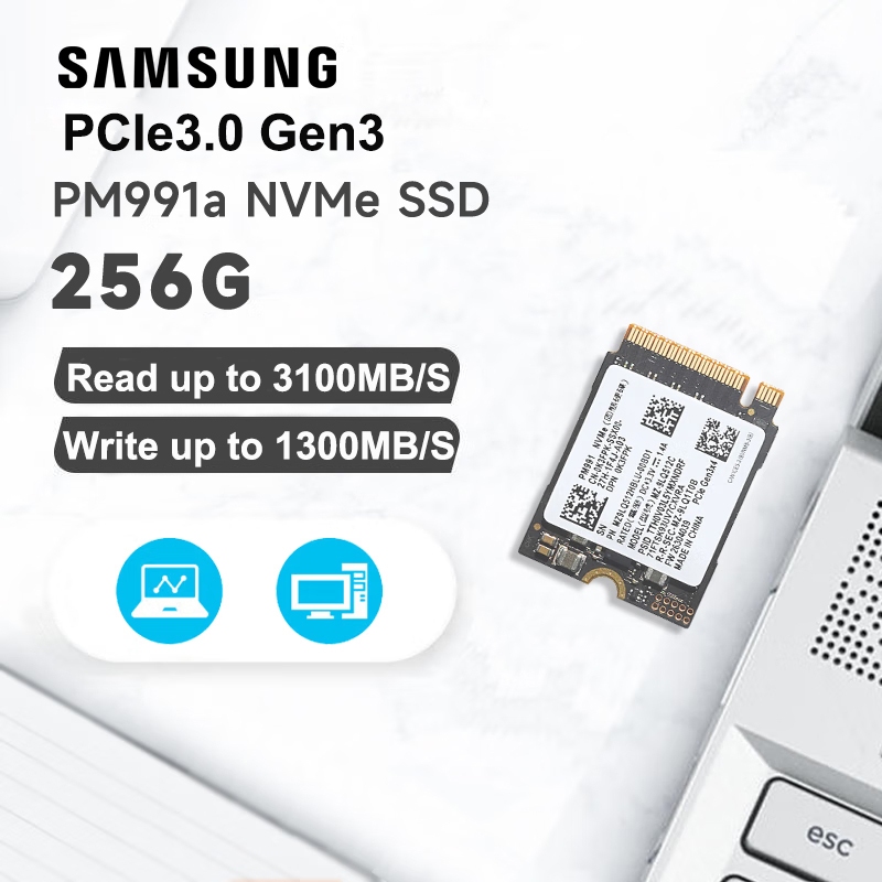 Nvme Pcie Pm991 Nvme Samsung Pm991 Nvme 256gb Interface Types Of