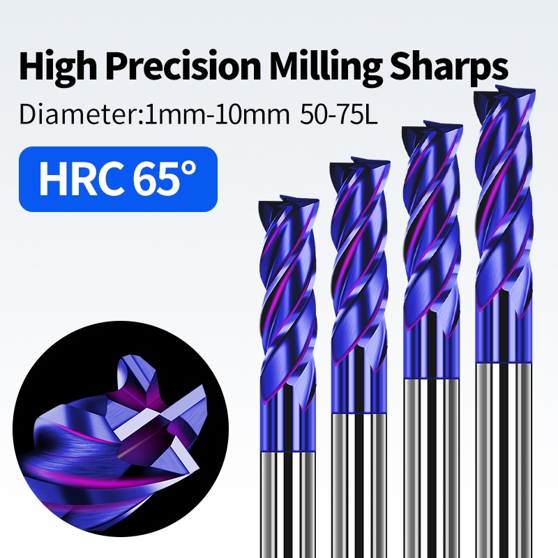 7/16\" 4 Flute Carbide End Mill Tialn - GS Tooling 102846 - Cutting Tool...