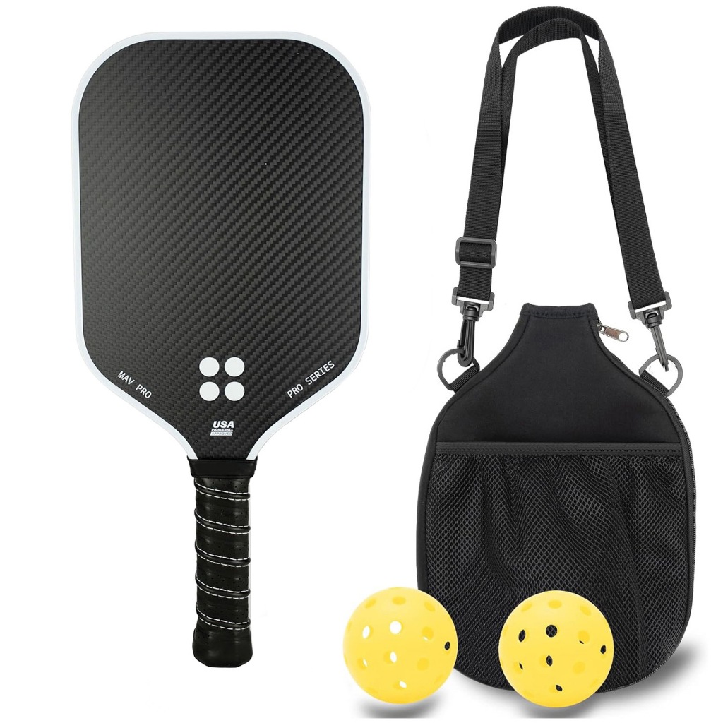 Pickleball Paddles carbon fibre T700 1 PCS, USAPA Approved Composite ...