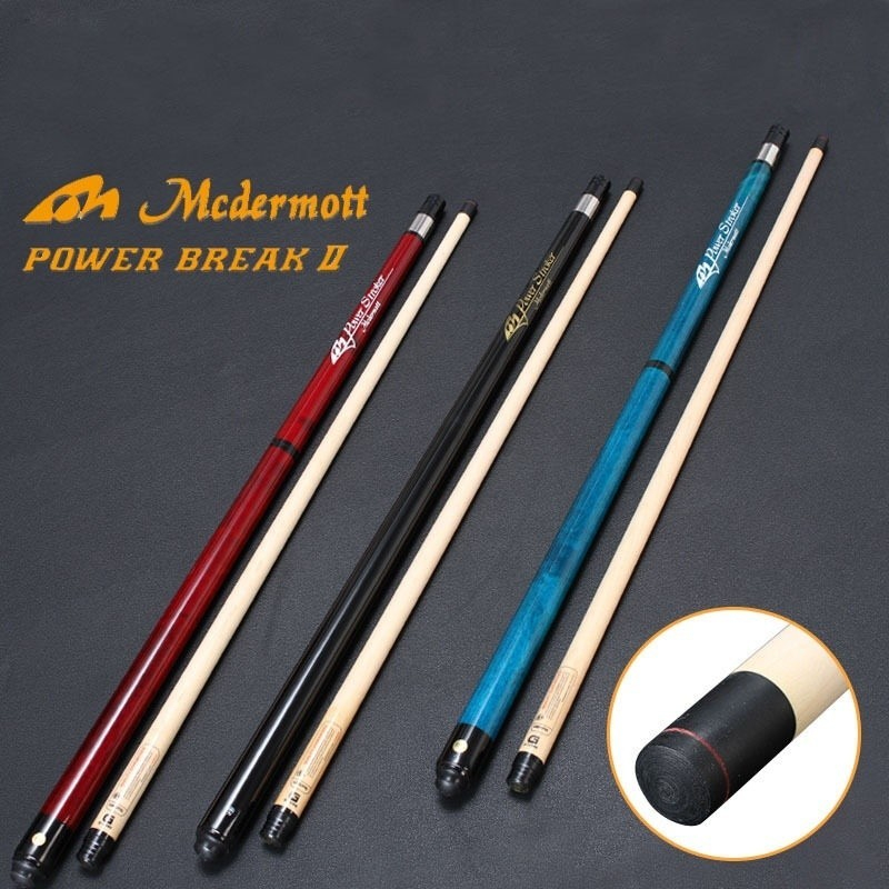 McDermott Jump cue stick 13mm Tip cue stick billiard - 144cm Length ...