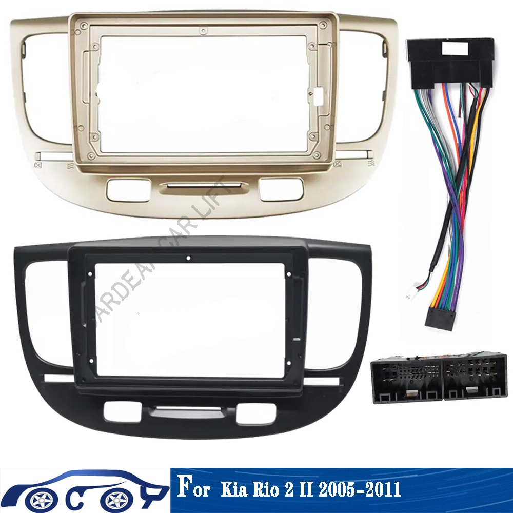 9 Inch Android GPS Stereo Player 2DIN Head Unit Car Radio Fascias Dash ...