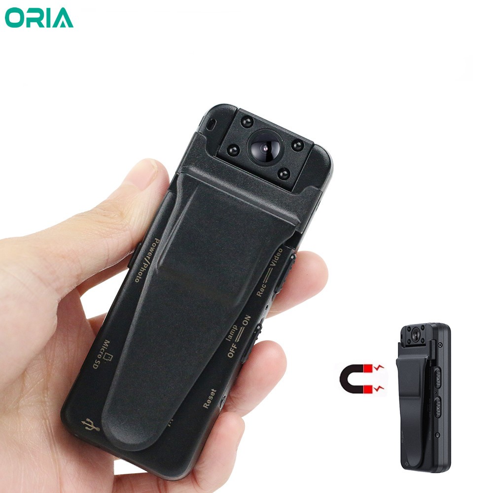 ORIA Mini Body Camera Recording Device Support Recording Video Taking ...