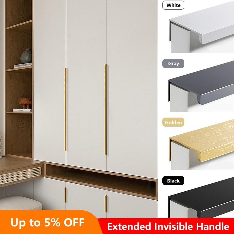 Modern European Pastoral Small Handles Simple Golden Handle The Cabinet Drawers
