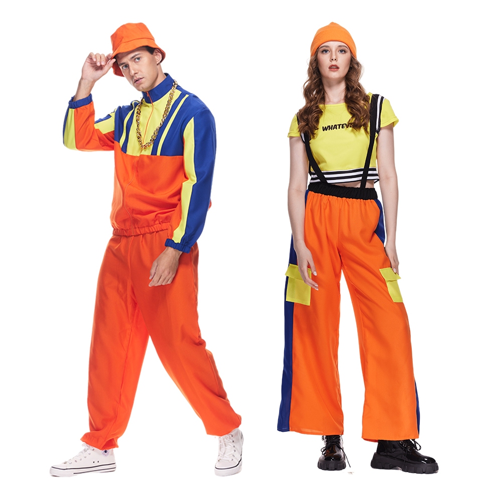 CODMen's 80s 90s Costume Adult Old School Hip Pop Rapper Halloween Costumes  Couples Fashion Hippie Cosplay Outfits Party Game Hip HopTracksuits |  Shopee Philippines
