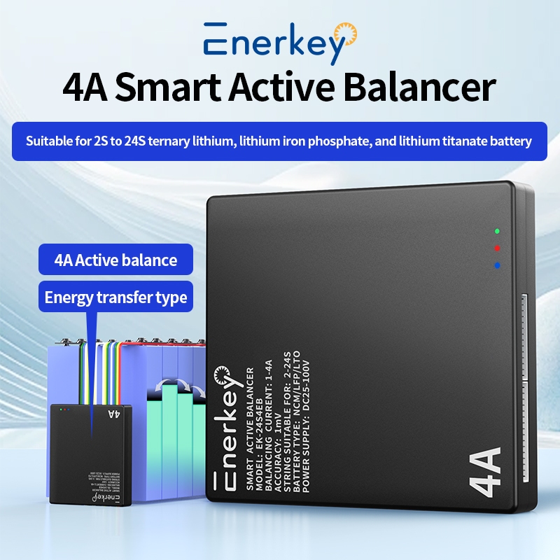 EnerKey 4A smart Active Balance 2S-24S Li-ion Lifepo4 Lithium Battery ...