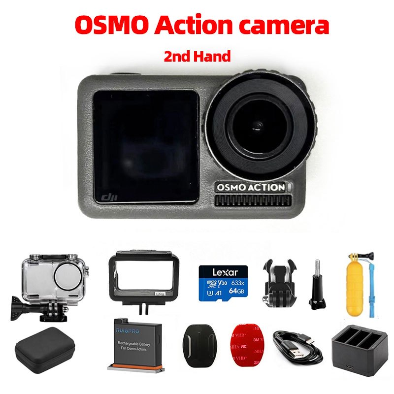 ACTION Camera DJI osmo action 1 Camera WiFi HDR Video Second Hand ...