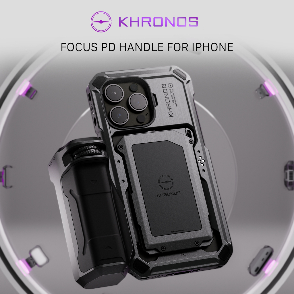 TILTA Khronos Focus PD Handle TK-IP-PH-SG/TW for iPhone Cage 15 Pro/Pro ...