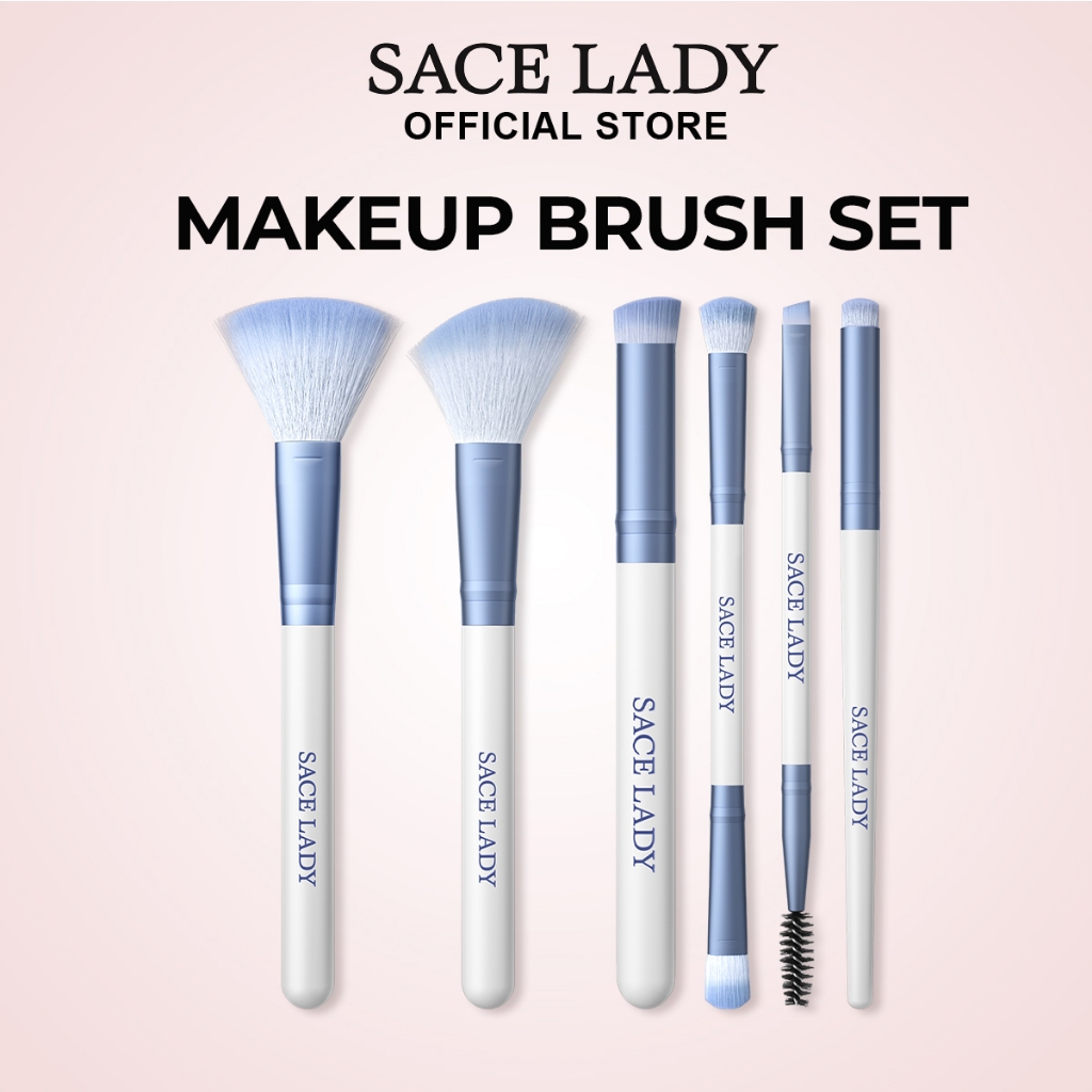 SACE LADY Makeup Brushs Powder Eyeshadow Eyebrow Concealer Foundation ...